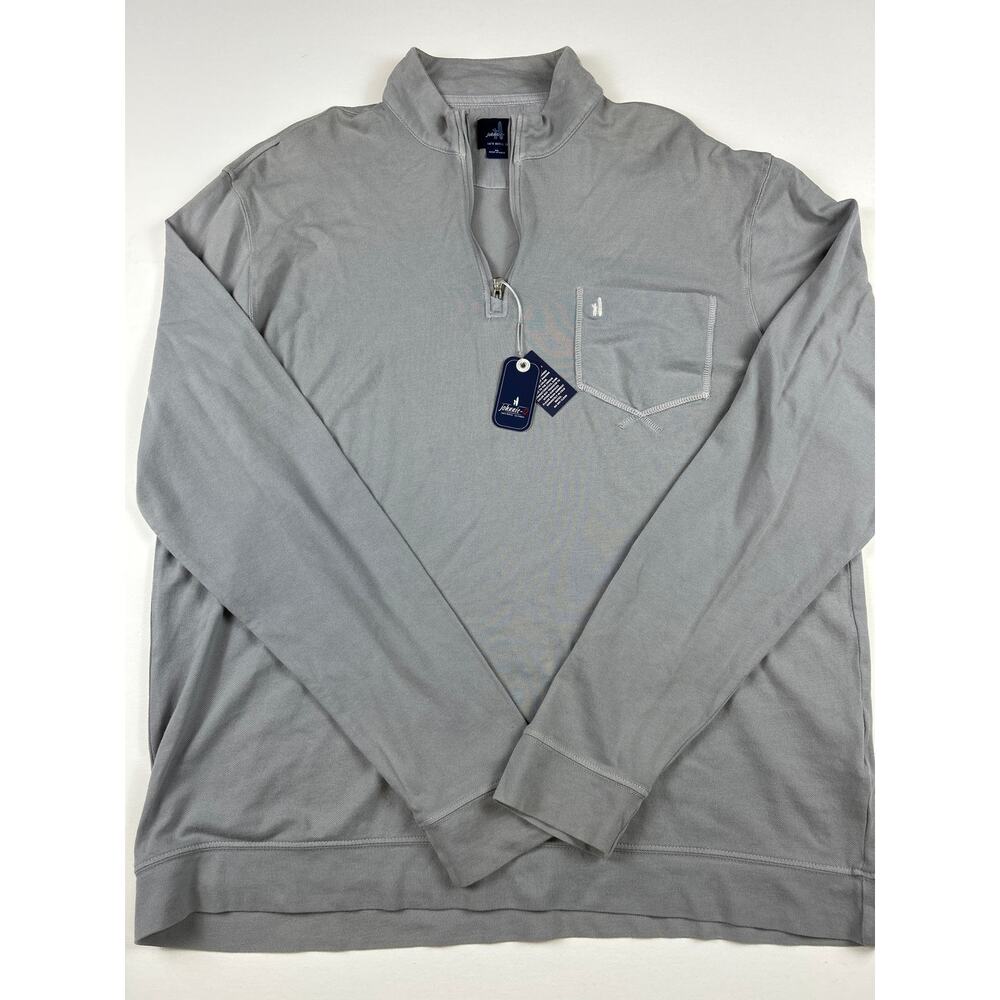 Johnnie-O Derek Pullover Sweater Mens XL Light Weight Embroidered Logo